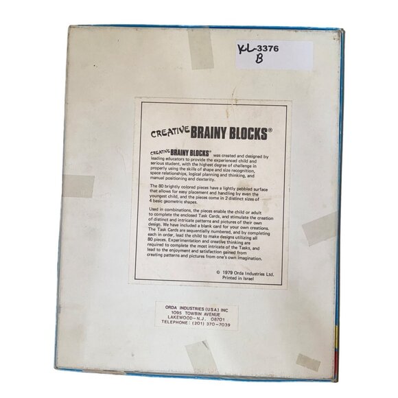 Creative Brainy Blocks Game Of Shapes & Perception For Age 7 & Up By Orda Indust - Picture 6 of 10